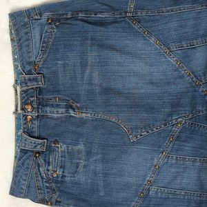 Candie's Vintage denim skirt size 9